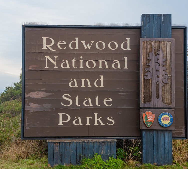 Redwoods National and State Parks Sign (Trinidad,&nbspCA)